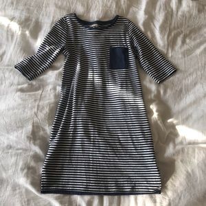 Hinge Striped Colorblock Dress